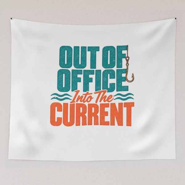 Item preview, Out Of With A Fishing Current Pun designed and sold by elderberry.