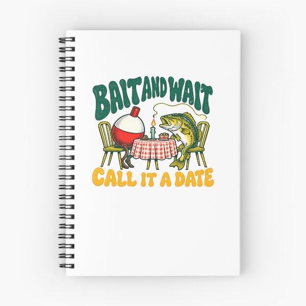 Item preview, Bait and Wait Turns Fishing Into a Date designed and sold by elderberry.