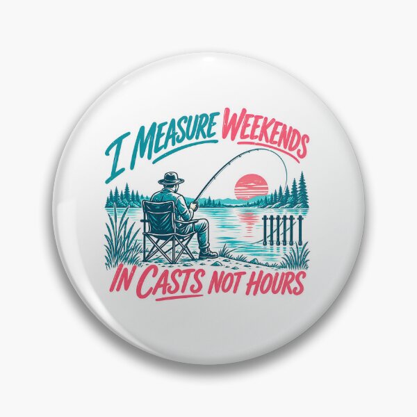 Item preview, Angler Humor: Weekends in Casts, Not Hours designed and sold by elderberry.