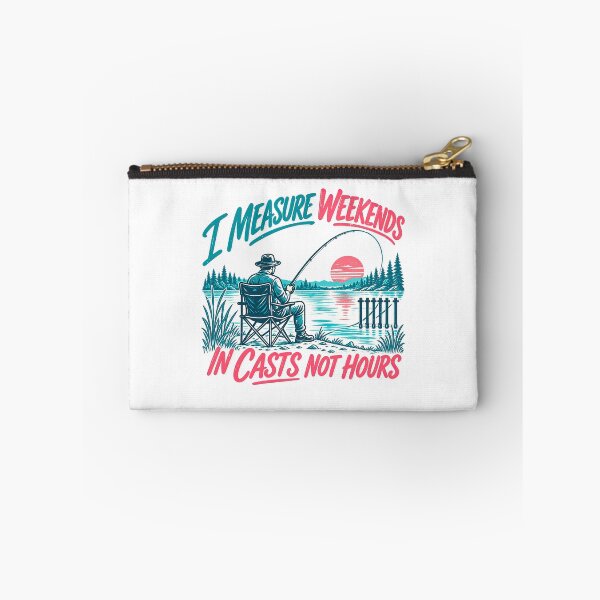 Item preview, Angler Humor: Weekends in Casts, Not Hours designed and sold by elderberry.