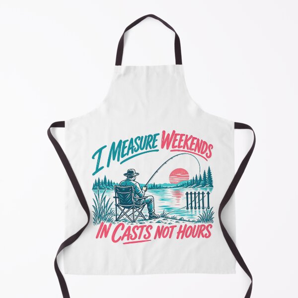 Item preview, Angler Humor: Weekends in Casts, Not Hours designed and sold by elderberry.