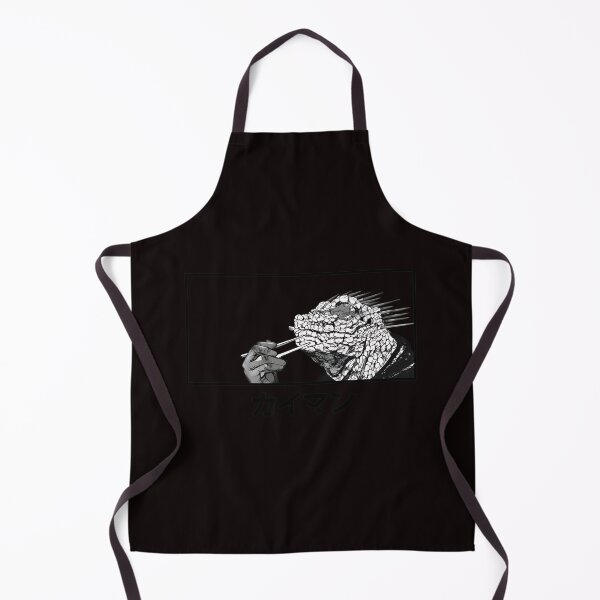Item preview, Caiman Eating Chopsticks Anime designed and sold by madebyleeshy.