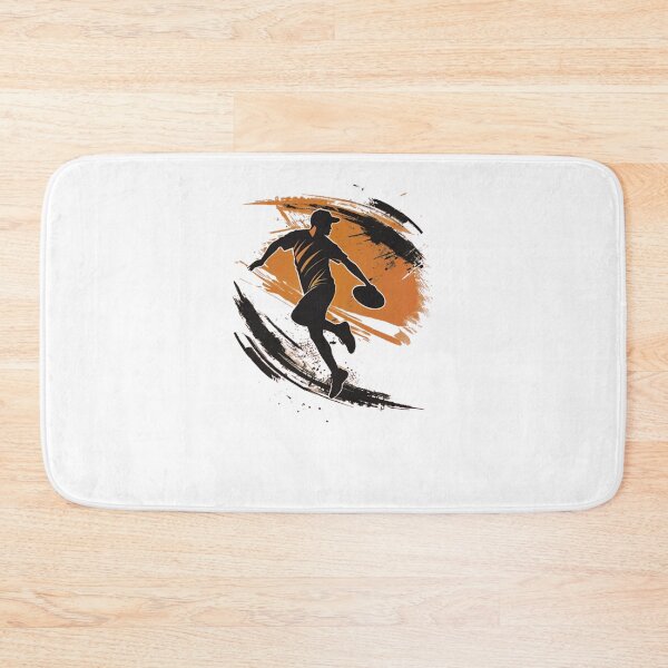 Item preview, Flying Disc Sports Player Splatter Art designed and sold by NicoleSchroder4.