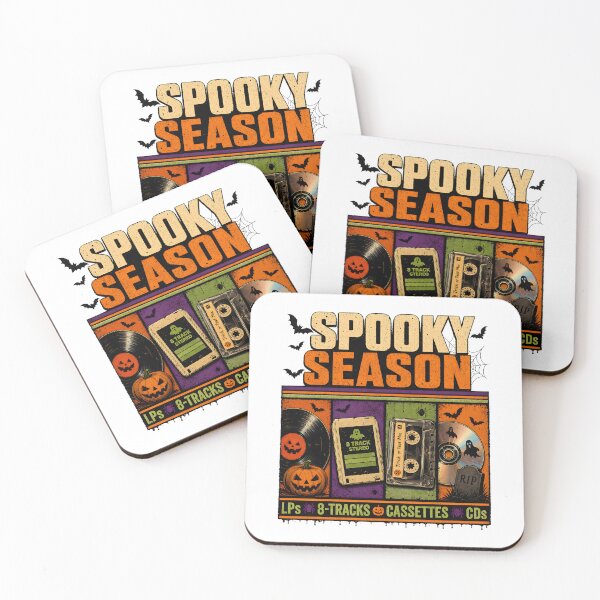 Item preview, spooky season halloween music lover retro designed and sold by hugoinkcoast.
