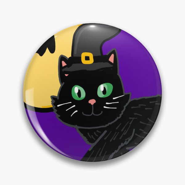 Item preview, Lulu the Halloween Kitty. designed and sold by AliCosmicArts.