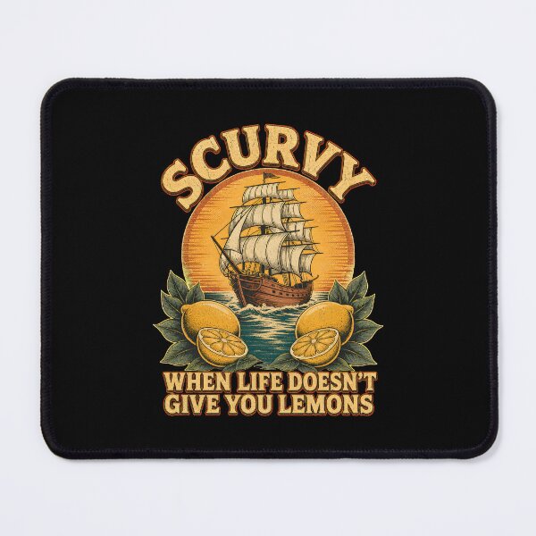 Item preview, scurvy when life doesn't give you lemons designed and sold by hugoinkcoast.