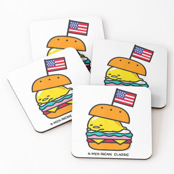 Item preview, Gudetama American Burger designed and sold by marcuslilis.