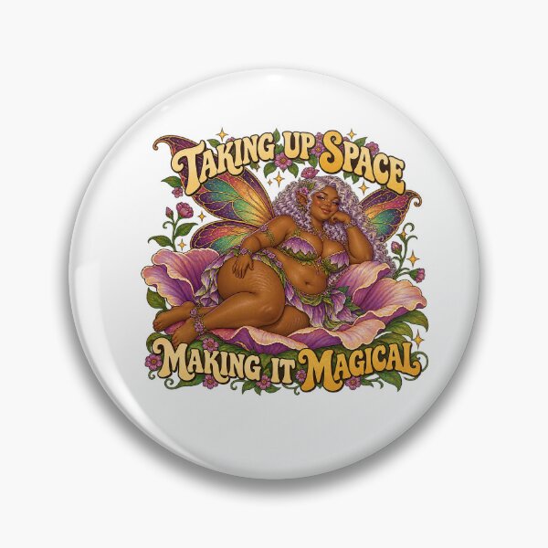 Item preview, EVERY BODY IS MAGIC COLLECTION - TAKING UP SPACE  MAKING IT MAGICAL - FEMALE designed and sold by WheelieGdArt.