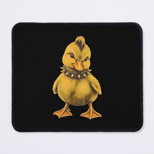 Item preview, rocker duck punk metal rock and roll music rock duck designed and sold by hugoinkcoast.