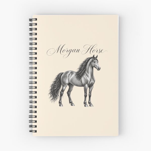 Artikelvorschau, Morgan Horse – Elegant Graphite Pencil Drawing | Vintage Equestrian Art entworfen und verkauft von American Fieldmark Studio.