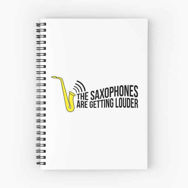 Item preview, The Saxophones Are Getting Louder - Minimalist Art Jazz Design designed and sold by ModdiesColors.