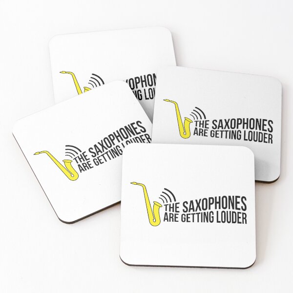 Item preview, The Saxophones Are Getting Louder - Minimalist Art Jazz Design designed and sold by ModdiesColors.
