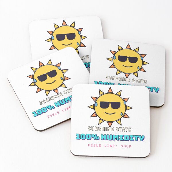 Item preview, Sunshine State 100% Humidity - Feels Like Soup designed and sold by Playful Paper Club.
