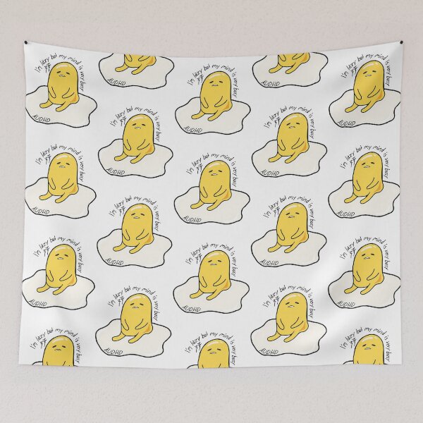 Item preview, Gudetama Audhd designed and sold by marcuslilis.