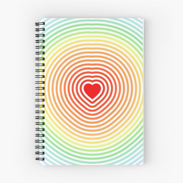 Item preview, Heart & Ripples (Multicolor on White) designed and sold by JMParadis.