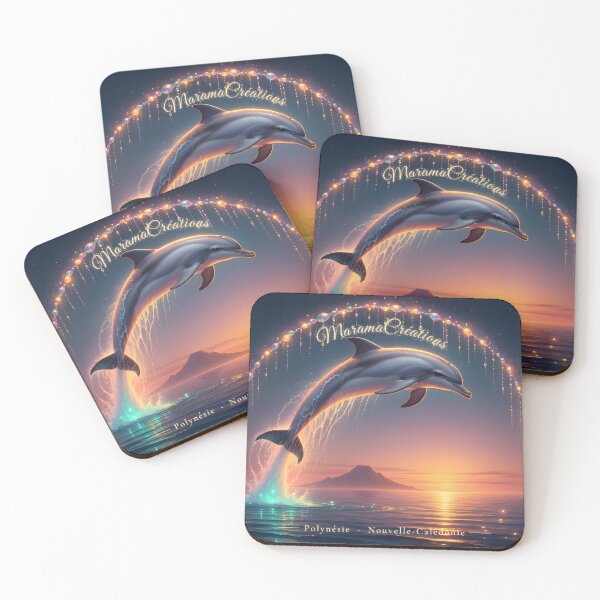 Item preview, MaramaCréations – Dolphin of Light at Dusk designed and sold by Hawaii26.