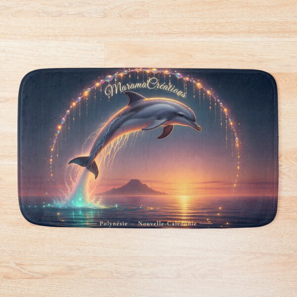 Item preview, MaramaCréations – Dolphin of Light at Dusk designed and sold by Hawaii26.