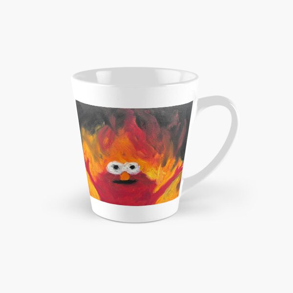 Item preview, Elmo on fire men in Oil pastel  designed and sold by MaryF0.
