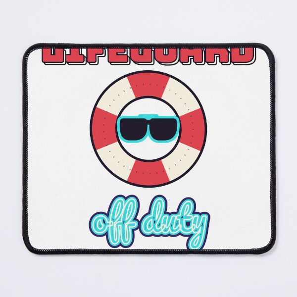 Item preview, Lifeguard Off Duty - Retro Neon Life Ring designed and sold by Playful Paper Club.