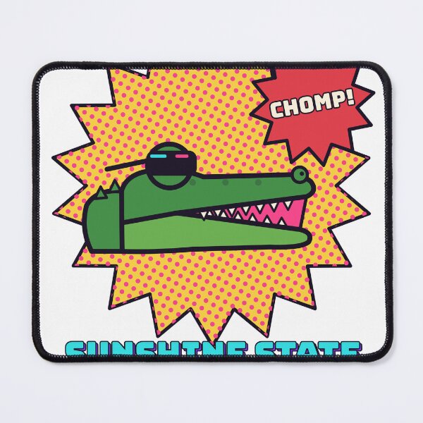 Item preview, Chomp - Pop Art Comic Gator in Shades designed and sold by Playful Paper Club.