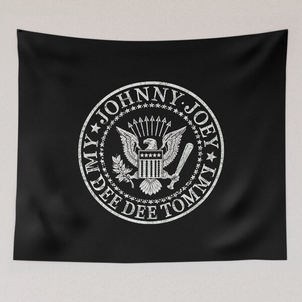 Item preview, Distressed Punks Rocks Bands Emblem designed and sold by DesertMoonArts.