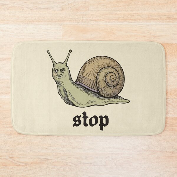 Item preview, Human Face Snail Stop designed and sold by Gkinoki.