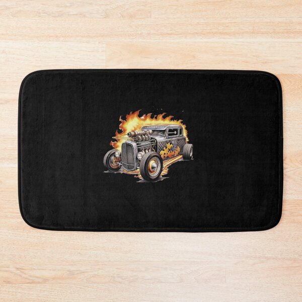 Item preview, Vintage Classic Hotrod Blazing Fire Flames designed and sold by SaraEberhart47.