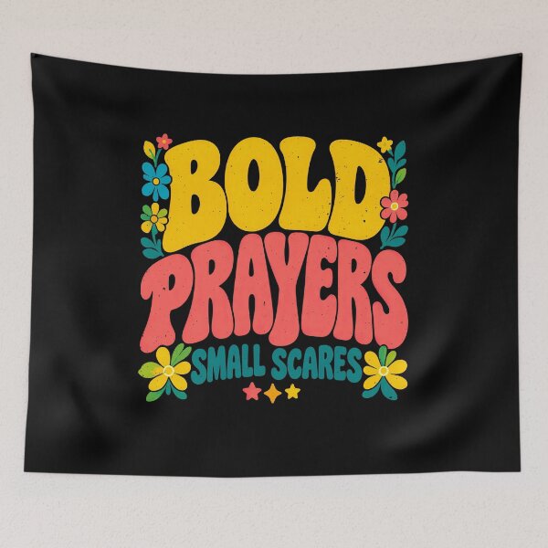 Item preview, Bold Prayers, Small Scares Christian Humor designed and sold by elderberry.