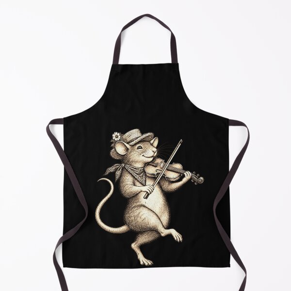 Item preview, Tiny Mouse Fiddler and Violin Player designed and sold by elderberry.