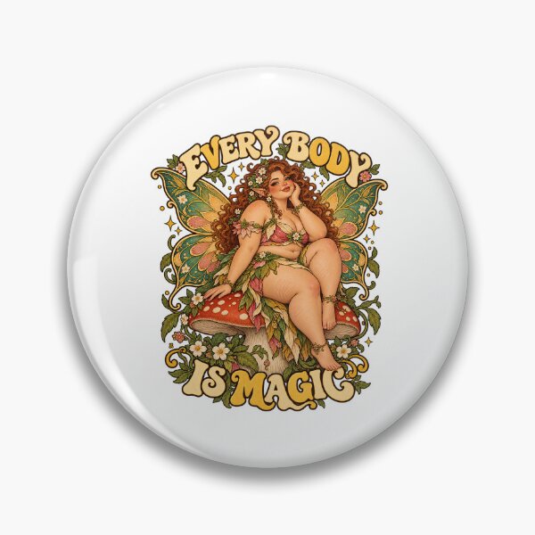 Item preview, EVERY BODY IS MAGIC COLLECTION - BODY POSITIVE FEMALE FAIRY designed and sold by WheelieGdArt.
