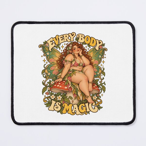 Item preview, EVERY BODY IS MAGIC COLLECTION - BODY POSITIVE FEMALE FAIRY designed and sold by WheelieGdArt.