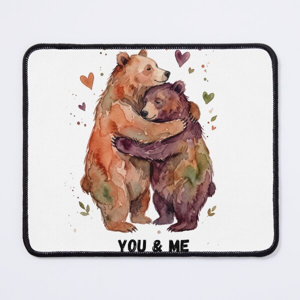 Item preview, Bear Hug Couple designed and sold by Tiffany Roy.