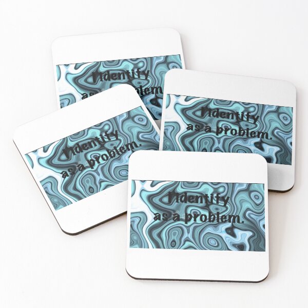 Item preview, The Problem | Abstract Typography designed and sold by Oqiboxes.