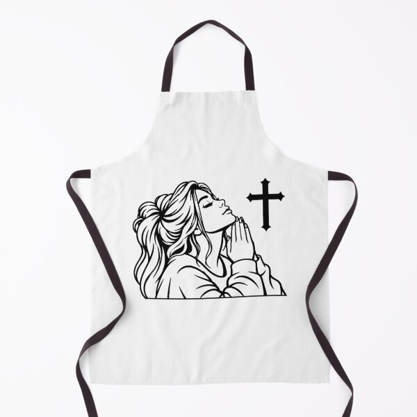 Item preview, girl praying cross faith  designed and sold by OCD_JESSICA.