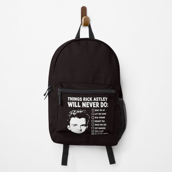 Item preview, Rick Astley Never Gonna Do Checklist Humor designed and sold by Sinemstd.