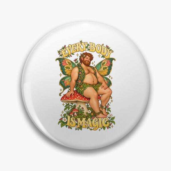 Item preview, EVERY BODY IS MAGIC COLLECTION - BODY POSITIVE MALE FAIRY designed and sold by WheelieGdArt.