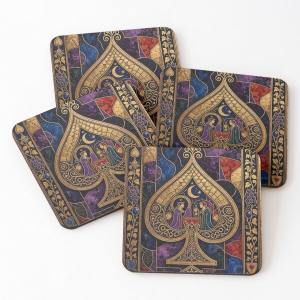 Item preview, Medieval Ace of Spades designed and sold by TheDarkWardrobe.