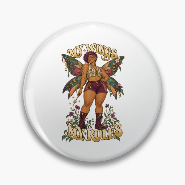 Item preview, EVERY BODY IS MAGIC COLLECTION - MY WINGS  MY RULES - FEMALE designed and sold by WheelieGdArt.