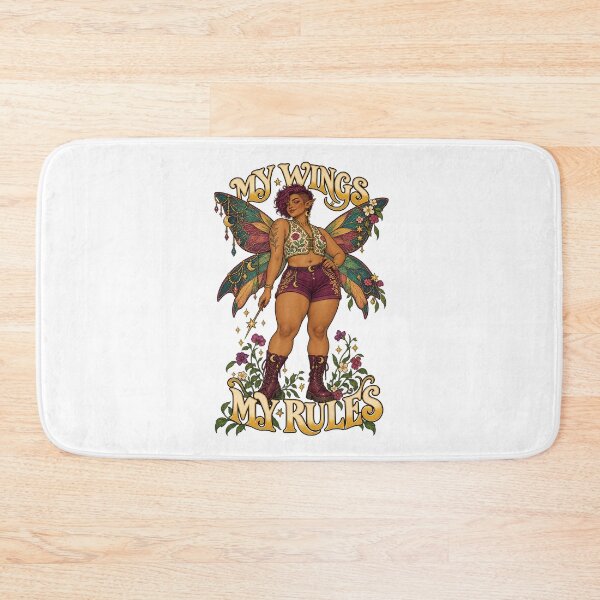 Item preview, EVERY BODY IS MAGIC COLLECTION - MY WINGS  MY RULES - FEMALE designed and sold by WheelieGdArt.