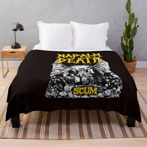 Item preview, Napalm Death Scum Band Logo designed and sold by kawanva-studio.