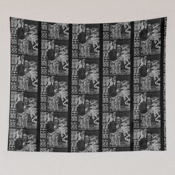 Item preview, Getting Ribs Krule Poster - Black And White Version designed and sold by valsiaocon.