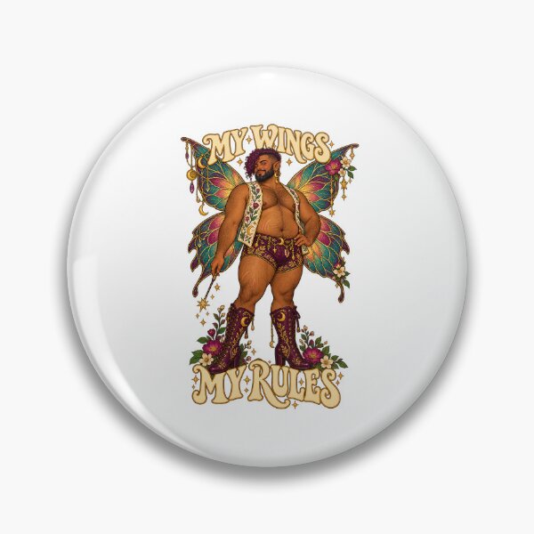 Item preview, EVERY BODY IS MAGIC COLLECTION - MY WINGS  MY RULES - MALE designed and sold by WheelieGdArt.