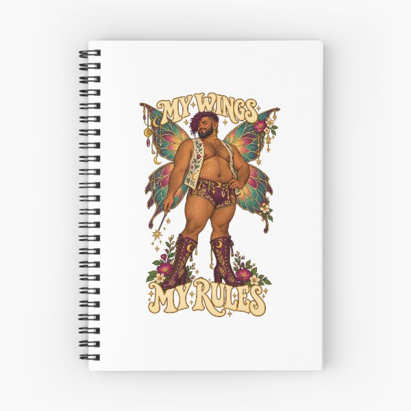 Item preview, EVERY BODY IS MAGIC COLLECTION - MY WINGS  MY RULES - MALE designed and sold by WheelieGdArt.