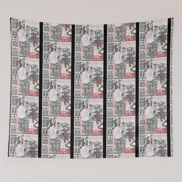 Item preview, Getting Ribs Krule Poster - Red Version designed and sold by valsiaocon.