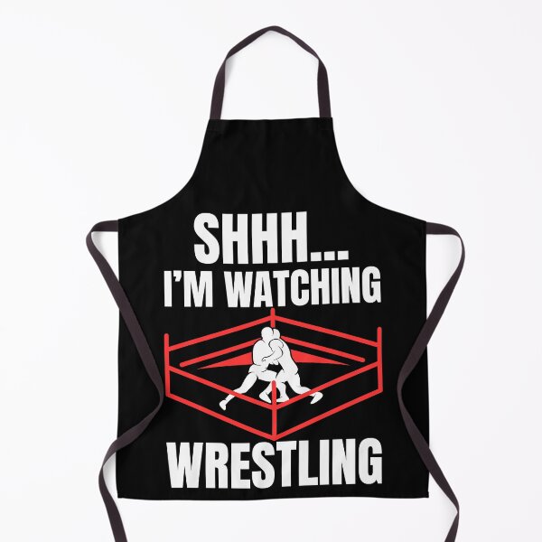 Item preview, Shhh I'm Watching Wrestling – Funny Quote Shirt for Wrestling Fans designed and sold by Teetreasure2.