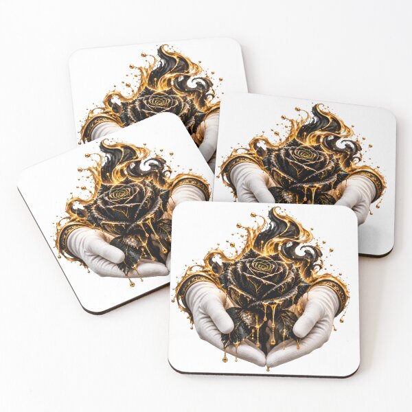 Item preview, Gilded Black Rose designed and sold by DansCreations42.