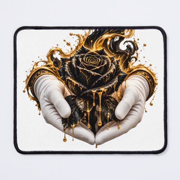 Item preview, Gilded Black Rose designed and sold by DansCreations42.