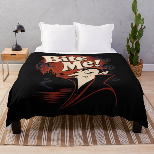 Item preview, Bite Me Funny Vampire Halloween Gift Sarcastic Humor designed and sold by Say It With Ink.