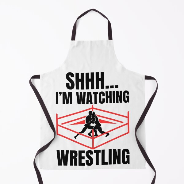 Item preview, Shhh I'm Watching Wrestling – Funny Quote Shirt for Wrestling Fans designed and sold by Teetreasure2.