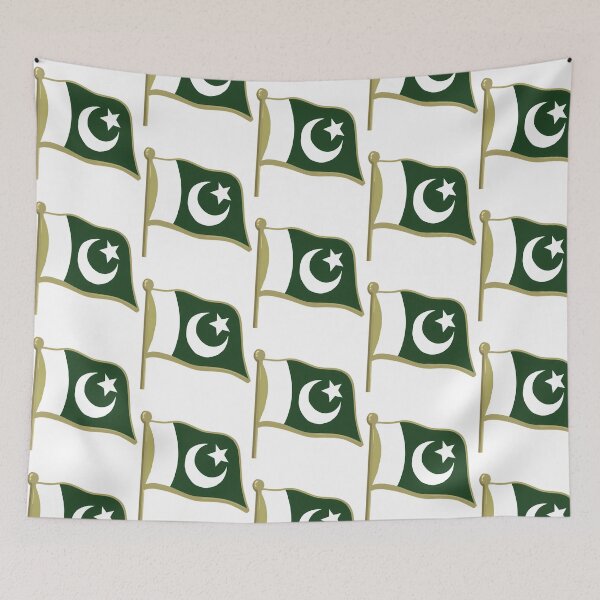 Item preview, Classic Metal Badge Pakistani Flag Design designed and sold by Ntaimeinic.